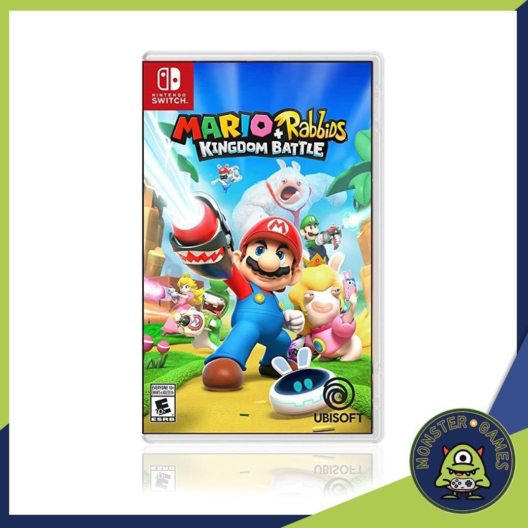 Mario Rabbids Kingdom Battle Nintendo Switch Game แผ่นแท้มือ1!!!!! (Mario Rabbids switch)(Mario