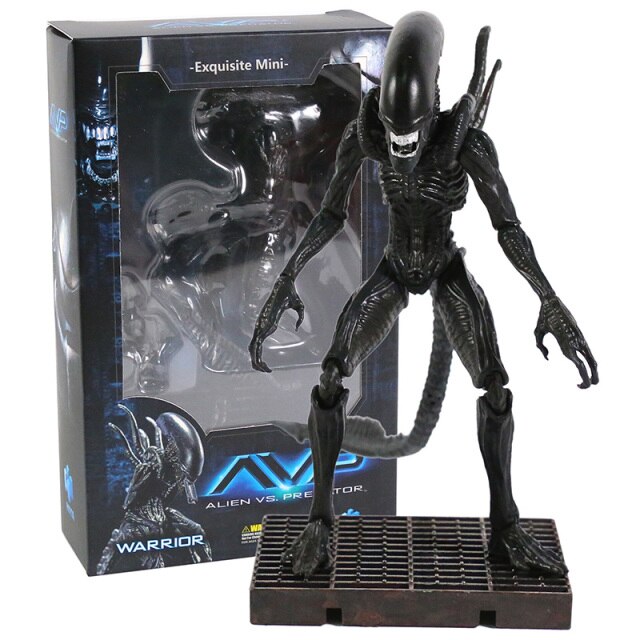 Hiya Toys Aliens Big Chap Warrior Alien PVC Action Figure Collectible ...