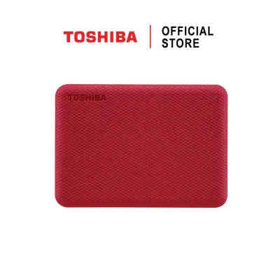 [ส่งฟรี] EXTERNAL HARDDRIVE (4TB) สีแดง รุ่น CANVIO V10 EXTERNAL HDD 4TB USB3.2 NEW!