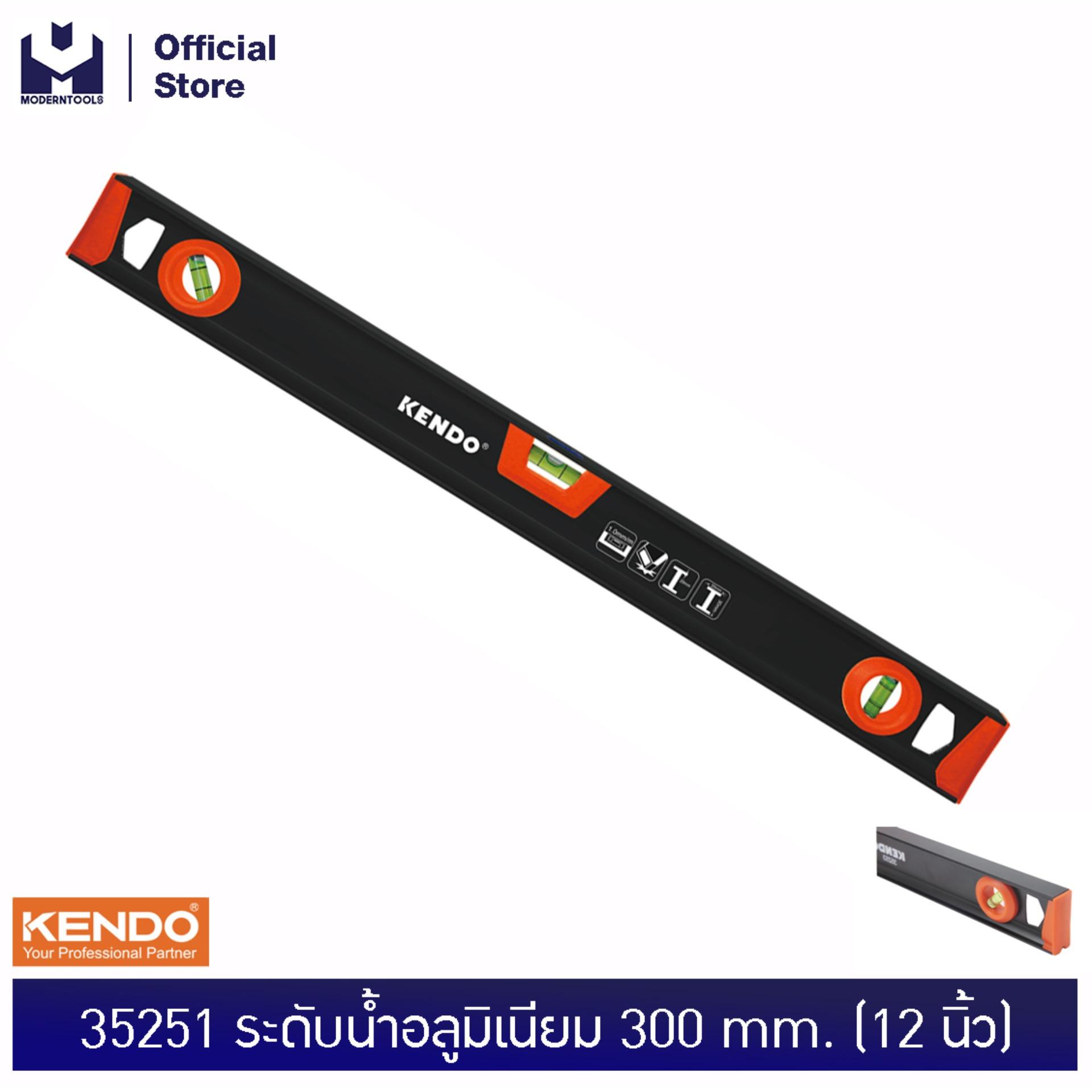 KENDO 35251 ระดับน้ำอลูมิเนียม 300mm. (12 )