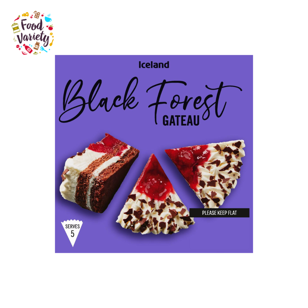 Iceland Black Forest Gateau 375g ไอซ์แลนด์ แบล็ค ฟอเรสต์ กาโต 375 กรัม ...