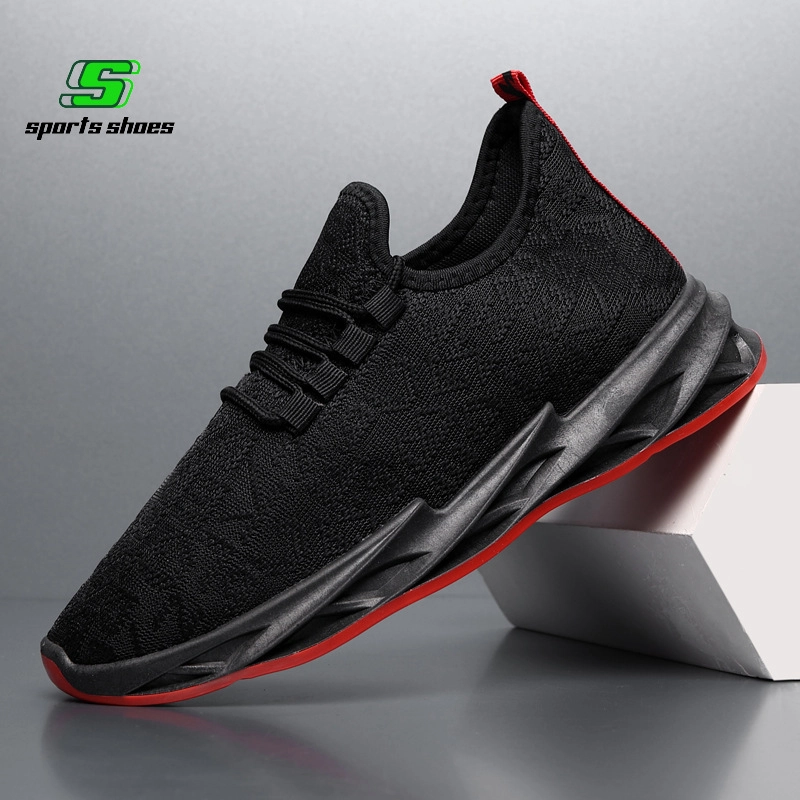 ภาพหน้าปกสินค้ารองเท้ากีฬาผู้ชายใบมีดดูดซับแรงกระแทก 2022 รองเท้าผู้ชายรองเท้าวิ่งที่มีน้ำหนักเบา