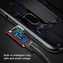 ภาพขนาดย่อของภาพหน้าปกสินค้าLED สาย USB C ประเภท- c 90 องศา L สายไฟ 1.5เมตร สายชาร์จเร็ว Type C โทรศัพท์ชาร์จ Charger ข้อมูลสายไฟ สำหรับ Sams2 S21 S20 S8 H P30 P20 Xiaomi Mi 10 9 OPPO R19 17 VIVO X50 X60 Redmi จากร้าน Yuntonghe002 บน Lazada ภาพที่ 5