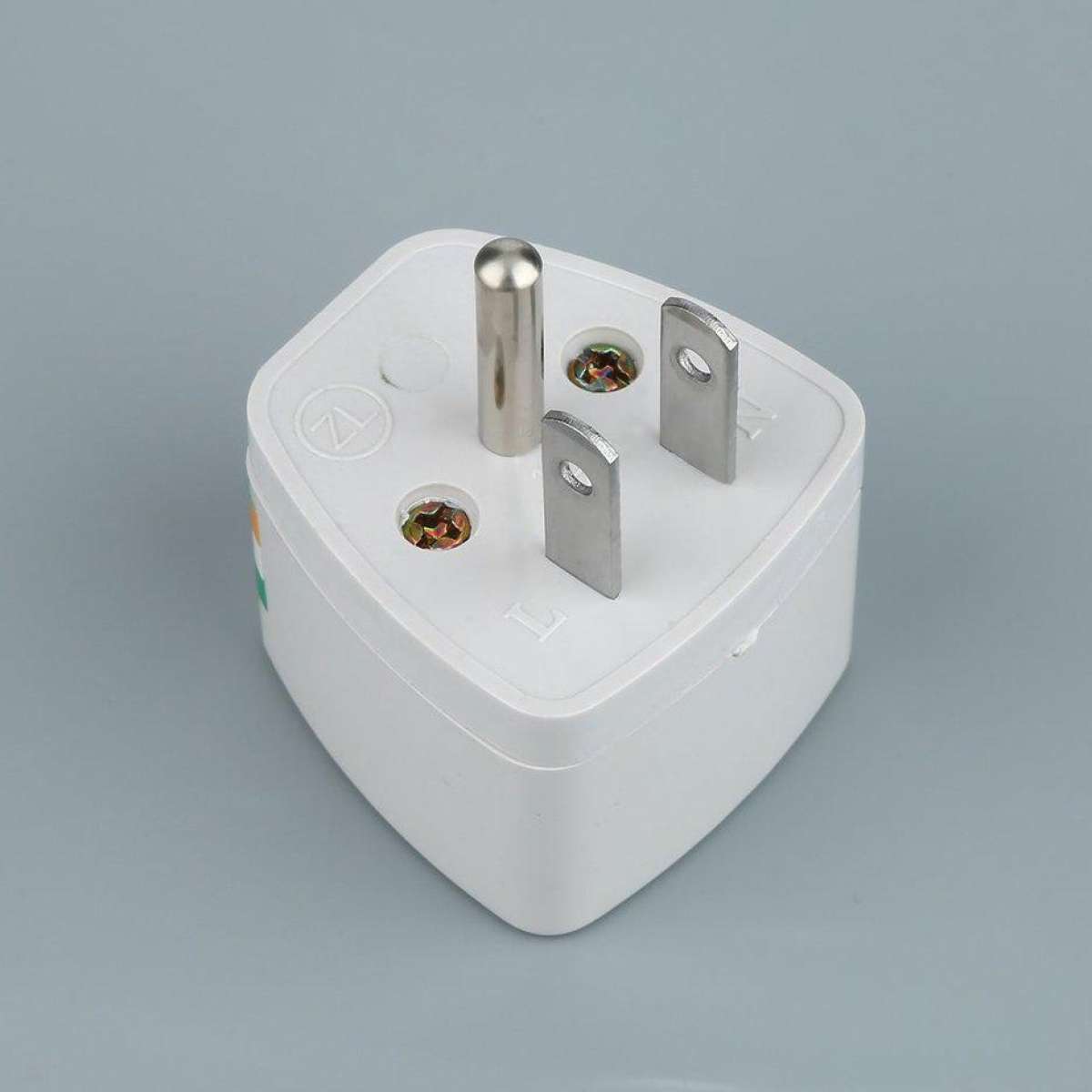 หัวแปลงปลั๊กไฟ หัวแปลง ปลั๊กไฟ ทั่วโลก Universal Adapter AU UK EU to US AC Travel Plug