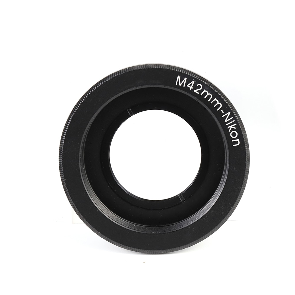 M42 metal adapter screw mount to for nikon ai f mount adapter with optical glass np8262