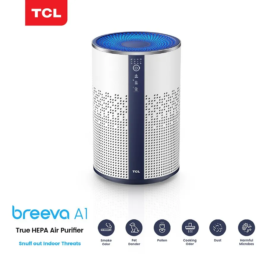 โปรโมชั่น เครื่องฟอกอากาศ Air Purifier Breeva A1 | ไส้กรอง HEPA13 แท้ กรองฝุ่น PM 2.5 ได้ รับประกัน 1 ปี ราคาถูก เครื่องพ่นไอน้ำ เครื่องพ่นไอน้ำอโรม่า เครื่องพ่นไอน้ำพกพา