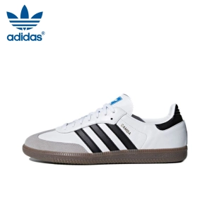 สินค้า Adidas mens womens sneakers white/black รองเท้าผ้าใบผช รองเท้า samba OG รองเท้าผ้าใบผญ รองเท้าวิ่ง รองเท้าสีขาว