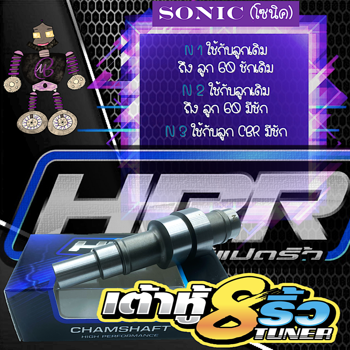 แคมเต้าหู้8ริ้ว แคมเต้าหู้แปดริ้ว แคมโซนิคแต่ง แคมแต่งโซนิค แคมแต่งSONIC แถมฟรีสติ๊กเกอร์