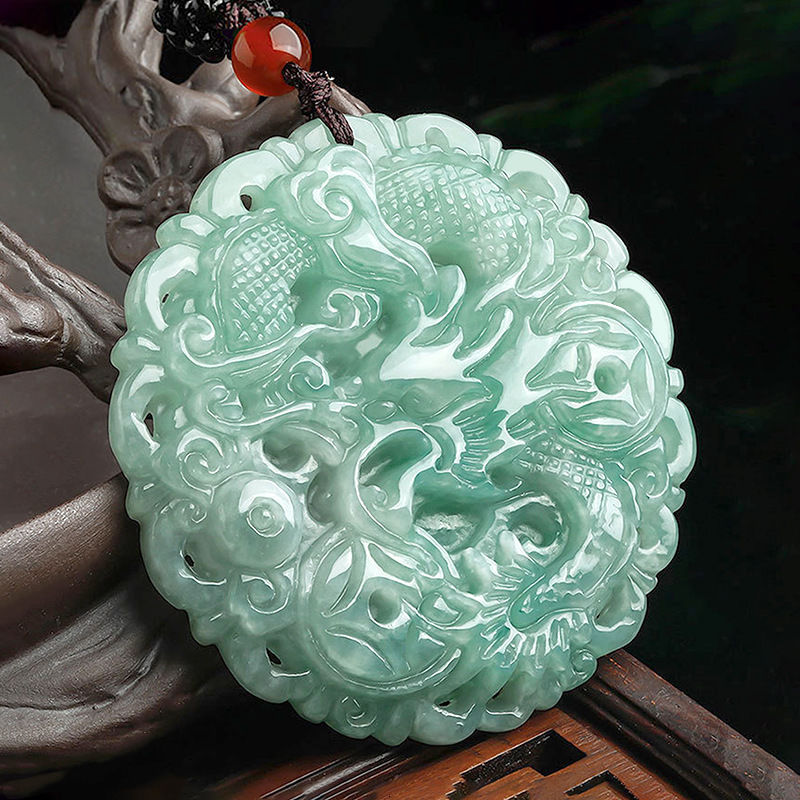 jade dragon pendant for sale