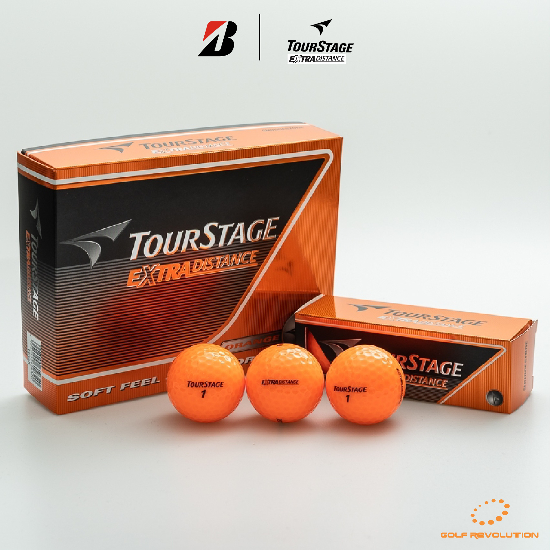 ลูกกอล์ฟ TourStage - Extra Distance Orange ซื้อ 2 แถม 1, Price: 690 THB/dz  (Promotion : Buy2, Free1)