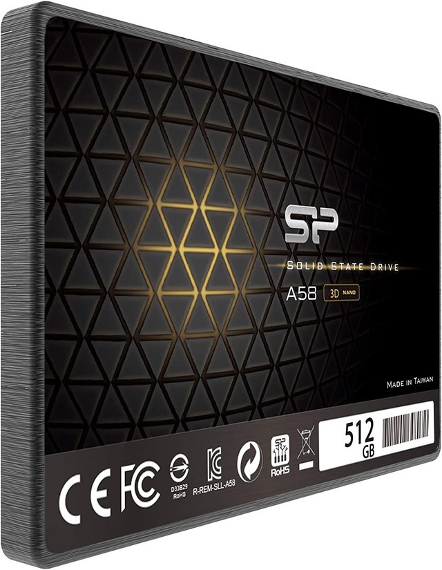 (512GB) SSD (เอสเอสดี) SILICON POWER A58 3D NAND SATA III 2.5 ...