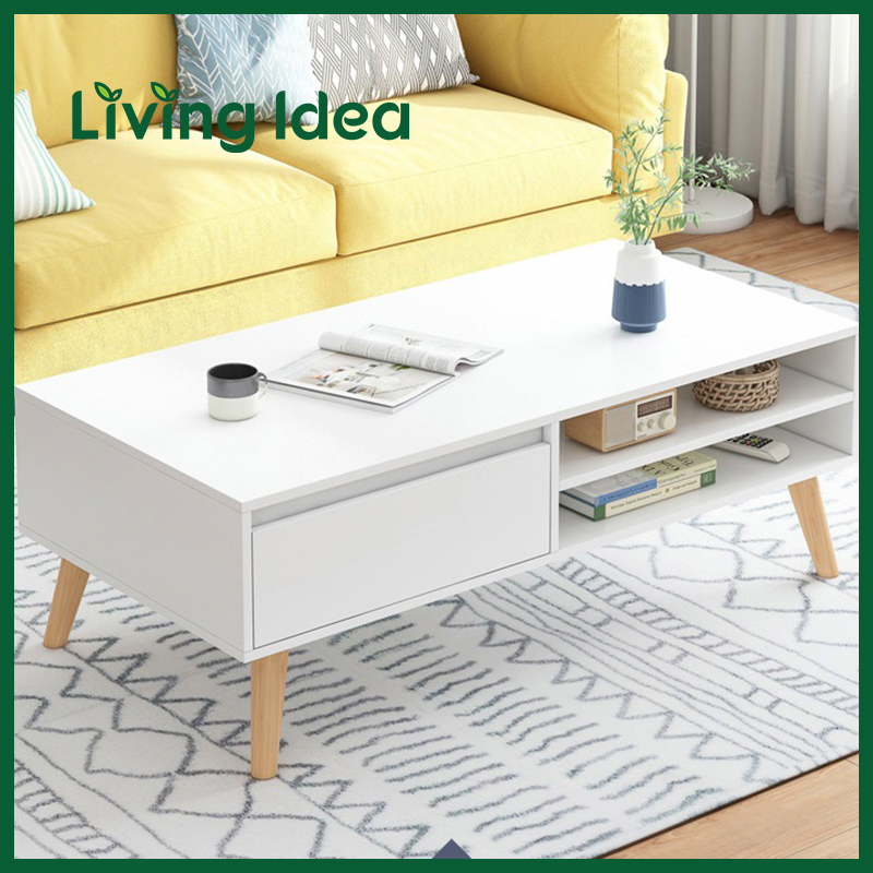 Living idea โต๊ะกลางโซฟา วางหนังสือ Style Modern มี 3 สี