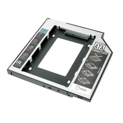 2nd HDD Tray Caddy 12.7mm DVD Drive Bay Notebook