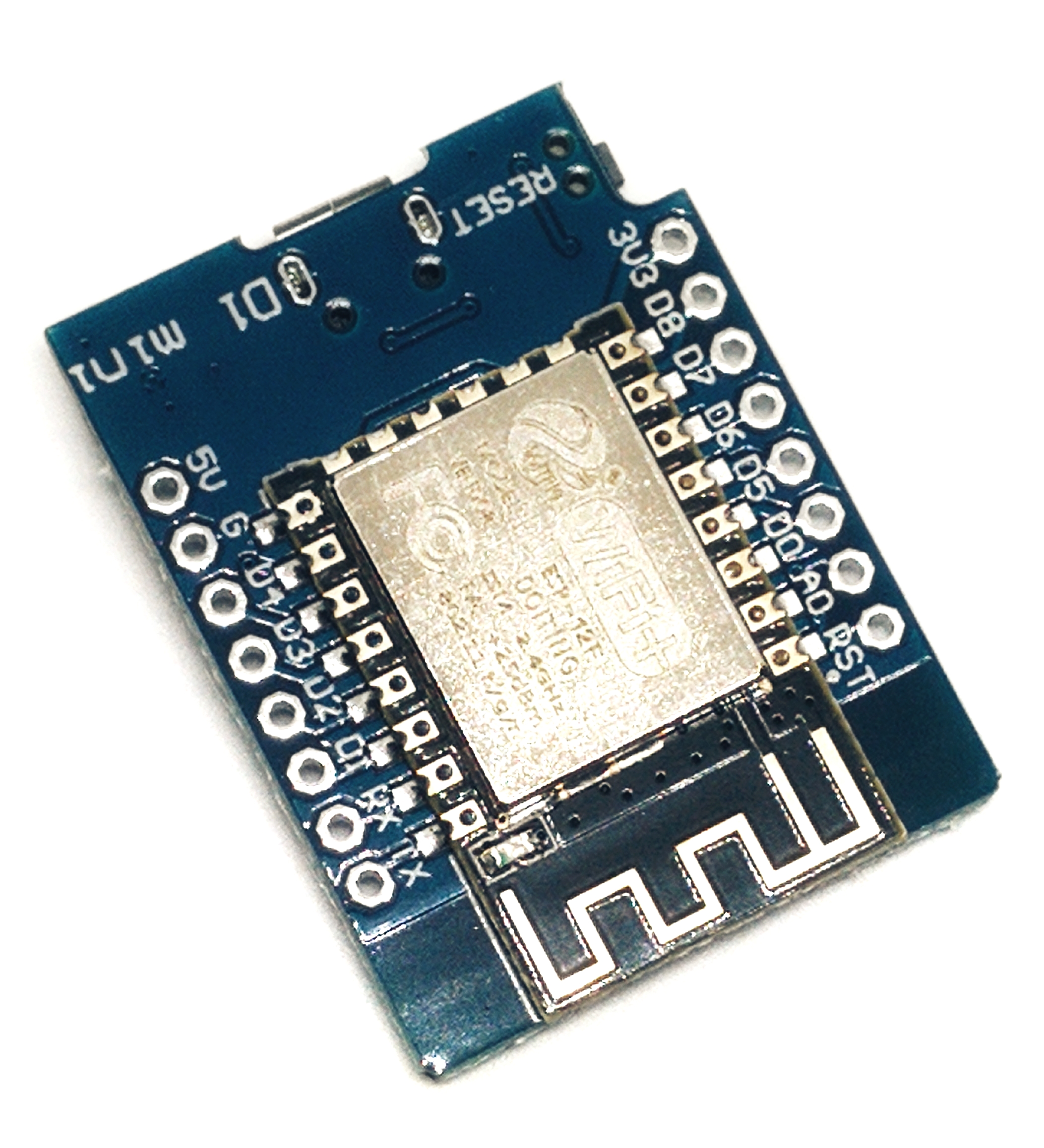 แผ่นบอร์ดโมดูลเชื่อมต่อขนาดมินิ WeMos D1 mini  NodeMCU WIFI ESP8266 พร้อม Pin Header