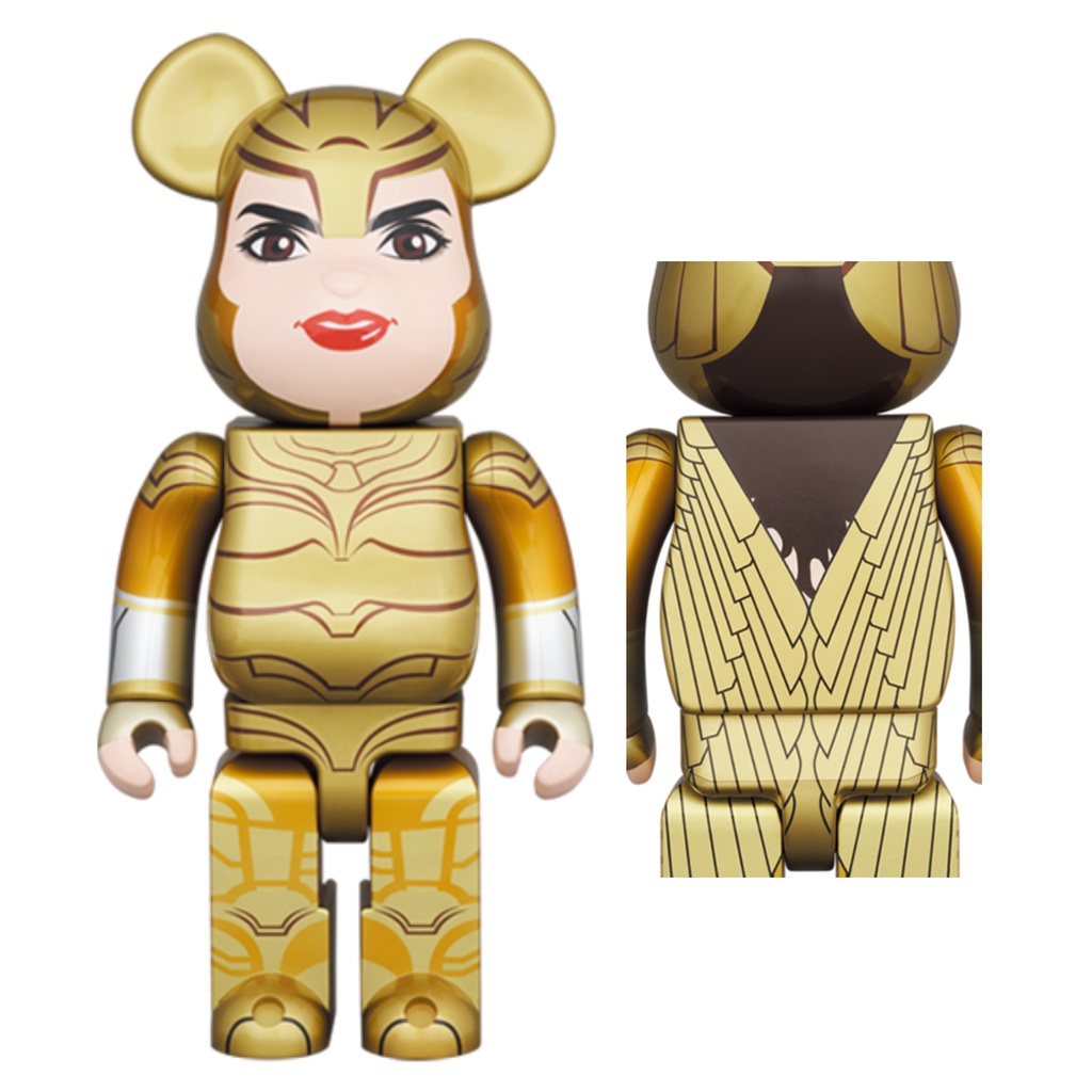 Medicom Toy Bearbrick Wonder Woman WW84 (Golden Armor) 400