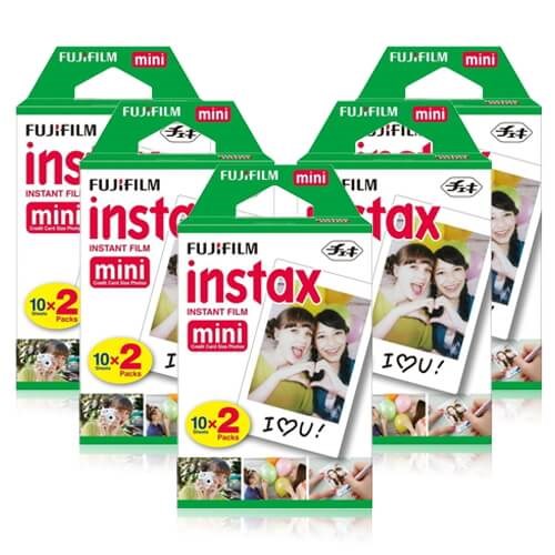 Fujifilm Instax Mini Polaroid  ฟิล์มโพลารอยด์  10-100 แผ่น ถูกสุด ลดหนักๆ ส่งฟรี