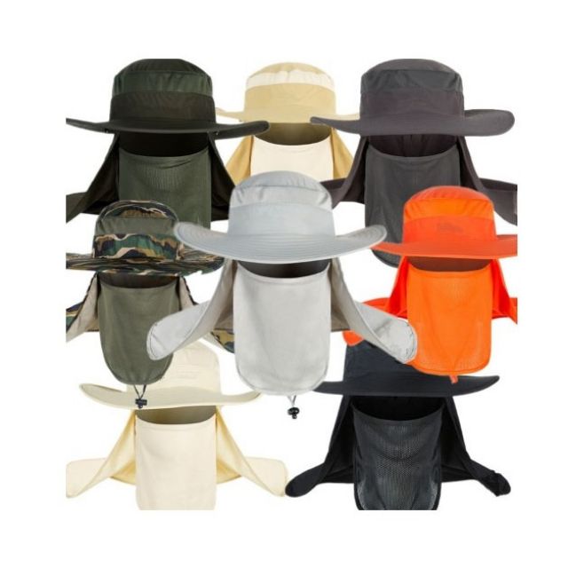 หมวกกันแดด หมวกเดินป่า 360องศา มี 14 สี