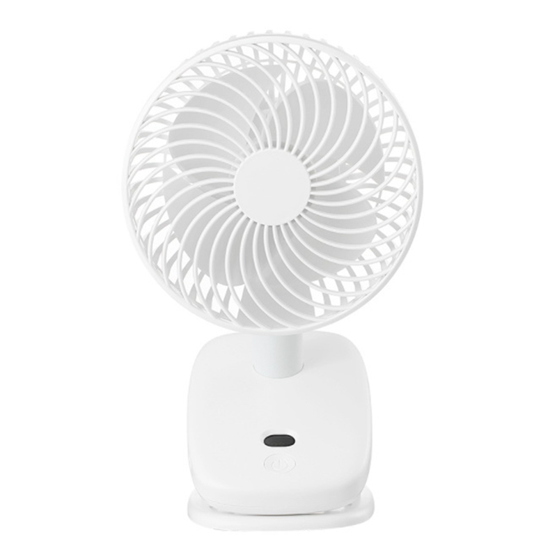 Clip-on Fan 2000 MAh Desktop Fan with Digital Display Adjustable Fan Suitable for Office, Home, Travel