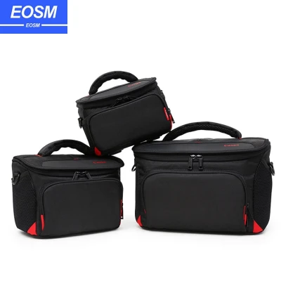 ❇ EOSM วัสดุกันน้ําไนล่อน DSLR กระเป๋ากล้องถ่ายภาพแบบพกพากระเป๋าสําหรับ Canon 100D 550D 600D 650D 700D