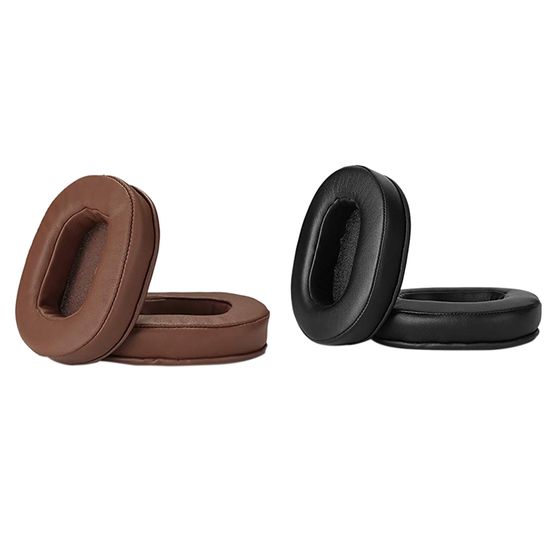 Replacement Ear Cushions Ear Pads Memory Foam Leather Earpads for ATH