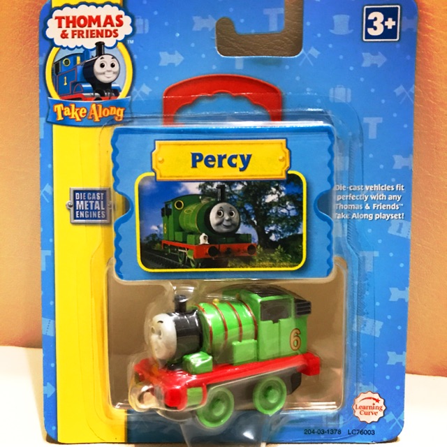 .. เหมาะเป็นของฝากของขวัญได้ Gift .. Thomas & Friends (Percy) รถไฟโทมัส ของแท้ หัวแม่เหล็ก .. ของเล่นราคาถูก ตัวต่อ โมเดล ..