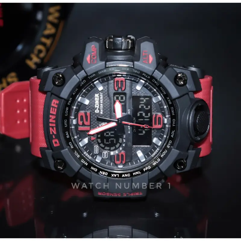 ภาพหน้าปกสินค้านาฬิกา D-ZINER รุ่นใหม่ ผลิตปีล่าสุด กันน้ำ 50 เมตร พร้อมกล่องเหล็กอย่างดี จากร้าน Men's watch shop บน Lazada
