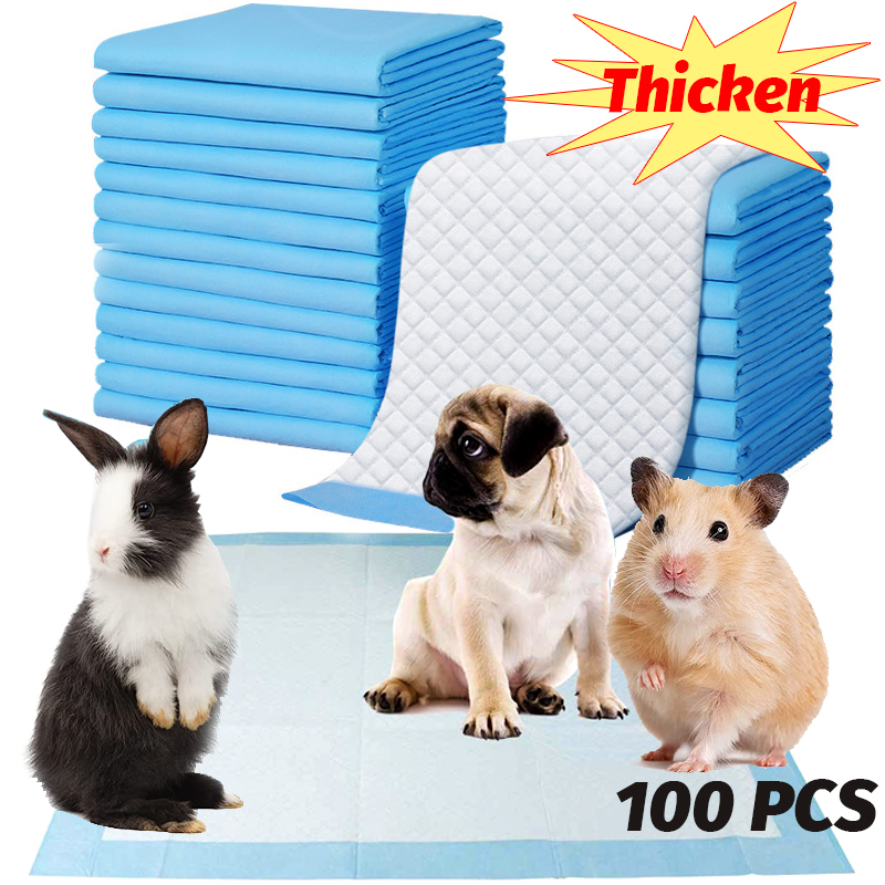 Diaper Rabbit Pee Pads Super Absorbent Dog Diapers Disposable Thicken