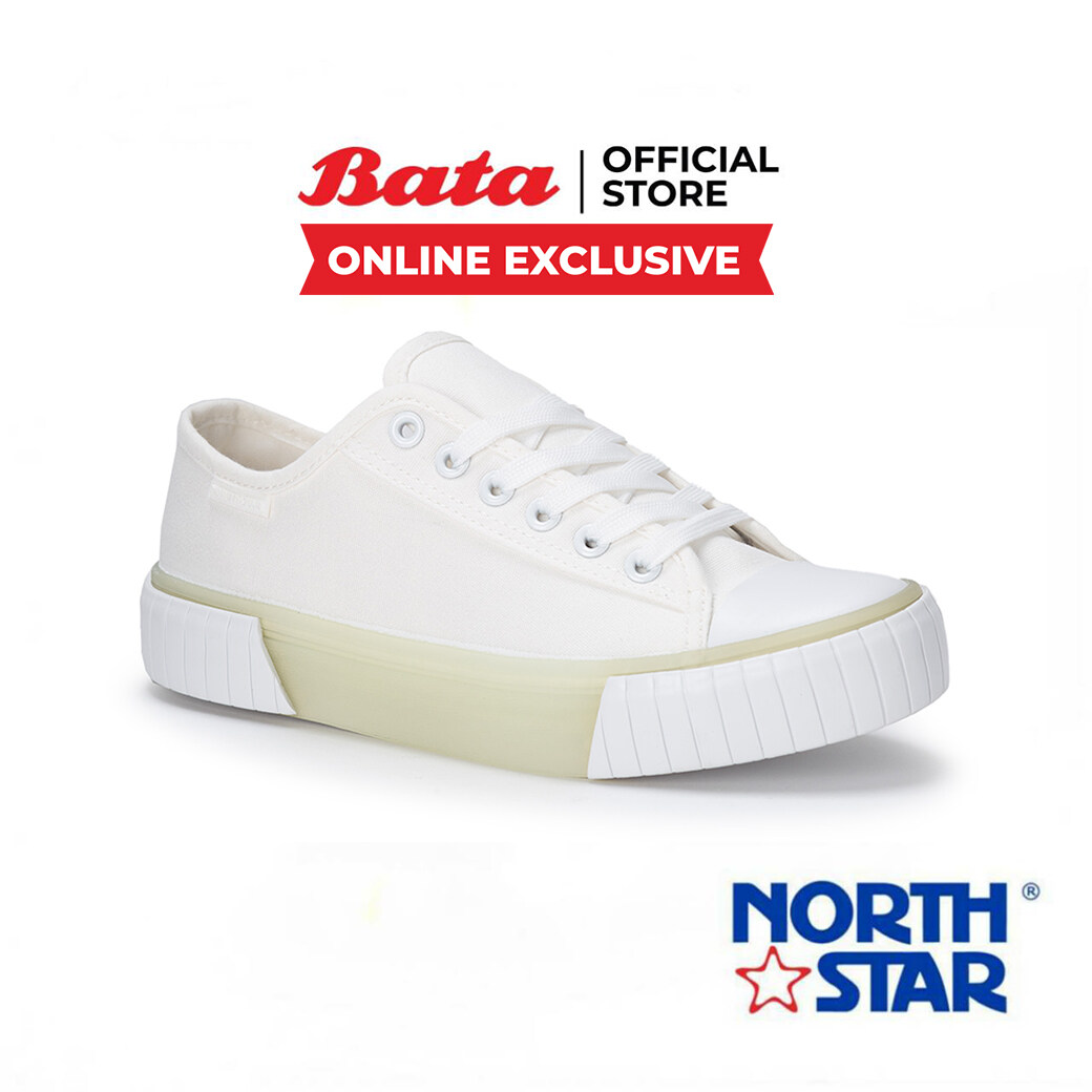 Bata บาจา by North Star รองเท้าผ้าใบ รองเท้านักเรียน แบบผูกเชือก รุ่น ...