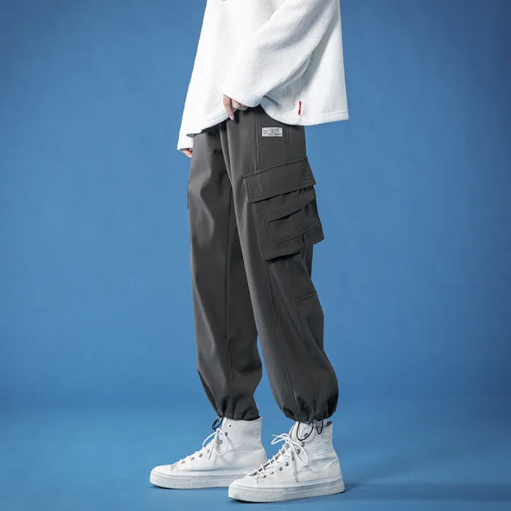 mens fleece lined track pants