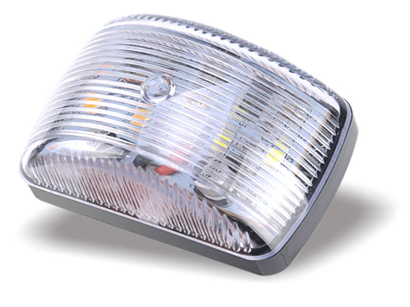 ไฟเลี้ยว หรือ ไฟสัญญาณ LED 24 V ไฟข้างรถ มี4สี ขาว น้ำเงิน เขียว ม่วง รถทัวร์ รถบัส รถกระบะ รถตู้ วัสดุเกรดพรีเมี่ยม อะคริลิค ABS