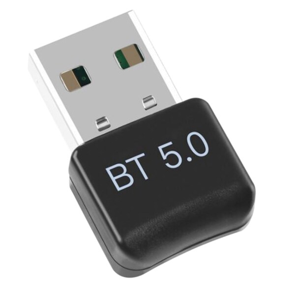 Bluetooth 5.0 Dongle Adapter USB Wireless Bluetooth Transmitter Receiver Support Windows 7/8/10 (32-Bit and 64-Bit)