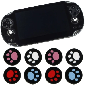 สินค้า ซิลิโคน Silicone Analog Thumb Stick Grips Cap Cover for PSP PSV 1000 2000 PS Vita PSP Controllers