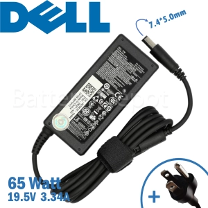 สินค้า Genuine Dell AC Adapter 65 Watt 19.5V/3.34A (7.4*5.0mm) Power S Charger