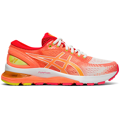 ASICS : GEL-NIMBUS 21 (WOMEN) รองเท้าวิ่งผู้หญิง รองเท้าออกกำลัง น้ำหนักเบา นุ่มสบาย เท้ากระชับเวลาวิ่ง ของแท้ 100% 2.19