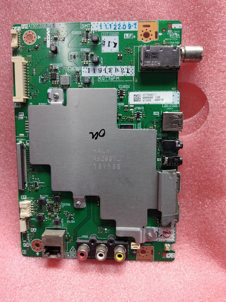 เมนบอดทีวี รุ่น 4T-C40AH1X พาทบอด QPWBXG776WJN2 อะไหล่แท้/บอดถอด ...