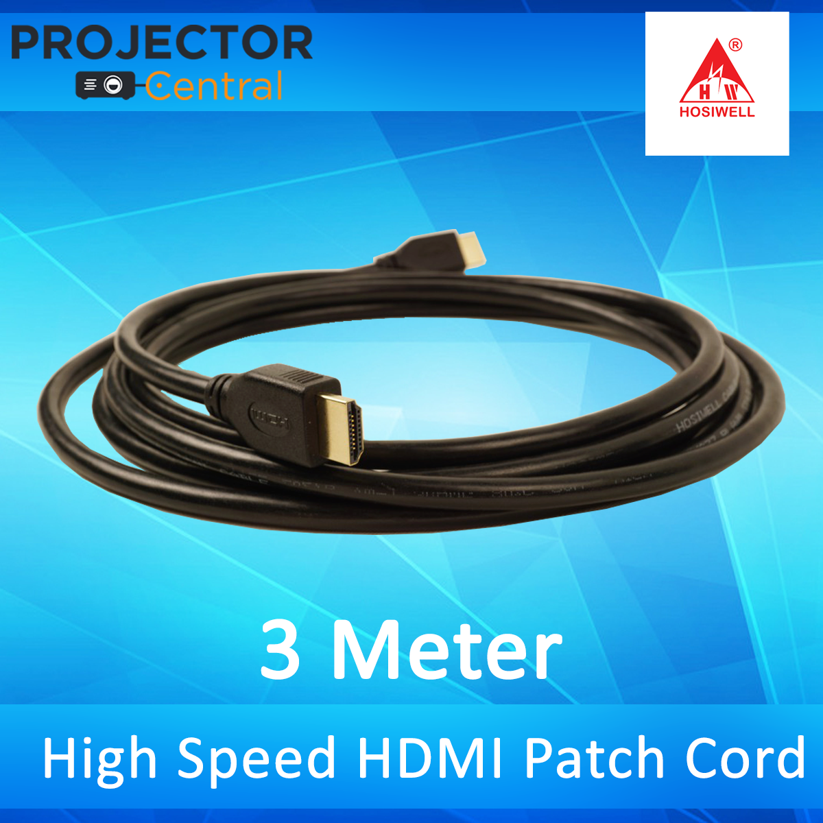 Hosiwell Premium High Speed HDMI Patch Cord (HDMI 2.0) HDMI MaleMale