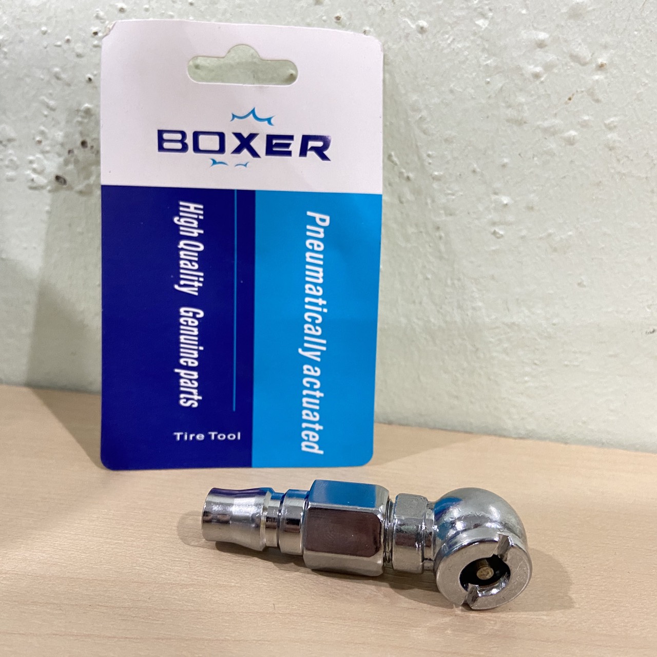 หัวเติมลม หัวเติมลมยางรถ แบบสั้น พร้อมข้อต่อสวมเร็ว 1 หัวคอเปอร์ BOXER ...