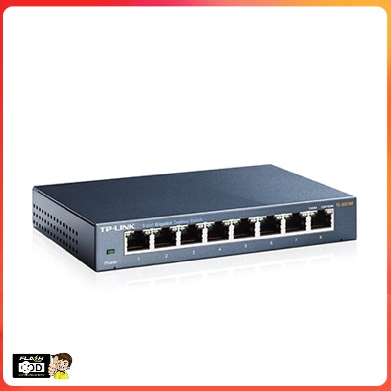 ร้านไทย พร้อมส่งฟรี ✨✨ TP-LINK Gigabit Switching Hub (TL-SG108) 8 Port (7
