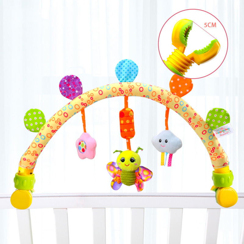 Stroller Rattles Baby Cradle Seat Cot Hanging Toys Crib Mobile Stroller