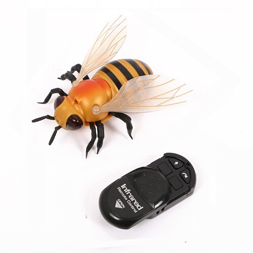 RC ของเล่นสัตว์แมลงจำลอง Bee Mantis Fly หุ่นยนต์อิเล็กทรอนิกส์สำหรับเด็กฮาโลวีนตลกแมลงของเล่น