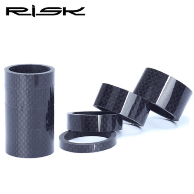 ชุดวงรองคอ3Kคาร์บอนRisk 3/5/10/15/20mm.