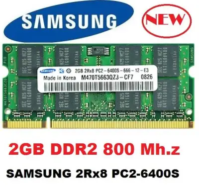 Samsung 2GB 2Rx8 PC2-6400 DDR2-800MHz 200Pin S0-DIMM สำหรับ Notebook