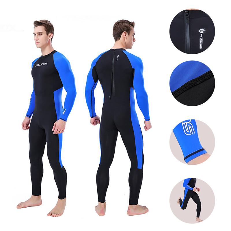 Slinx 1707 sunblock Neoprene wetsuit สำหรับดำน้ำท่องว่ายน้ำ