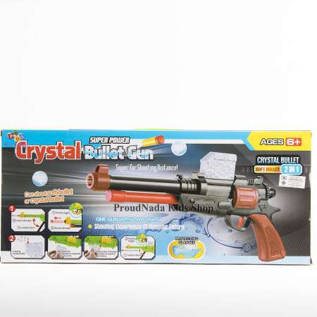 ProudNada Toys ของเล่นเด็กชุดปืนยิงกระสุนคริสตัล+กระสุนโฟม KAICAN TOYS Crystal Bullet Gun NO.C660C
