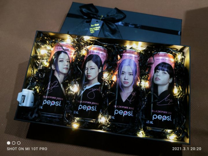 gift set pepsi4ระป๋อง ขนาด325mL.