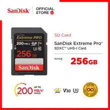 ภาพขนาดย่อของภาพหน้าปกสินค้าSanDisk Extreme Pro SDXC, SDXXD 256GB, V30, U3, C10, UHS-I, 200MB/s R, 140MB/s W, 4x6, Lifetime Limited ( SDSDXXD-256G-GN4IN ) ( เมมโมรี่การ์ด เอสดีการ์ด ) จากร้าน Sandisk บน Lazada ภาพที่ 2
