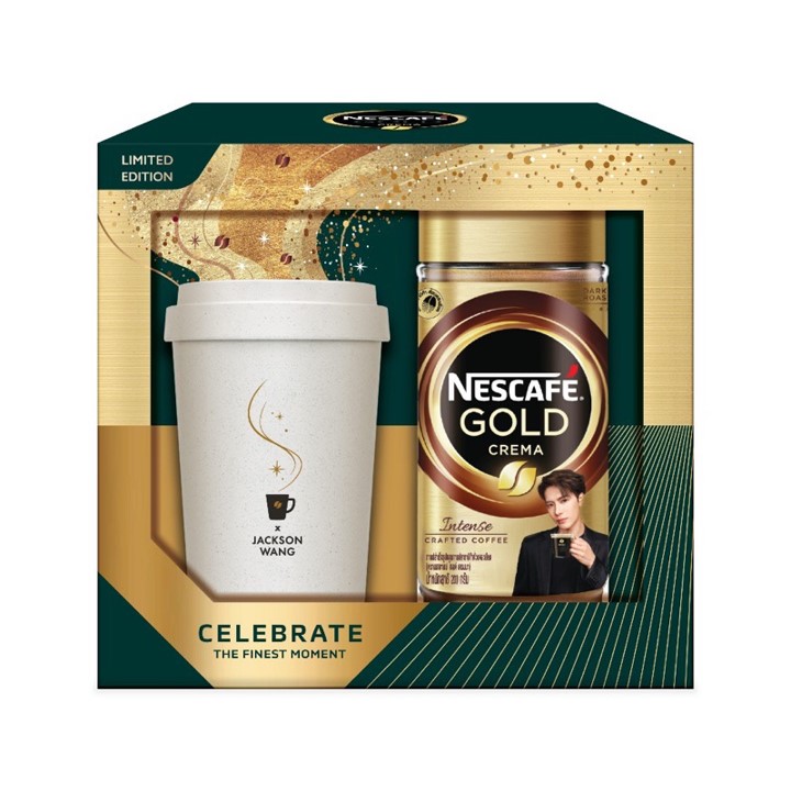 Nescafe Gold Crema Gift Set Instant Coffee