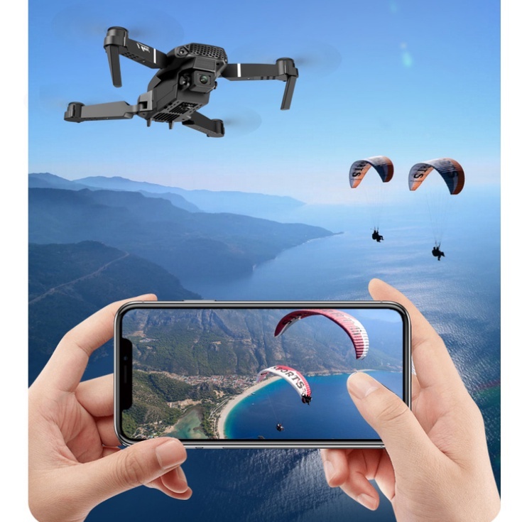 ANITOY International Certified Brand E88 Pro Drone 4k Hd Dual Camera ...
