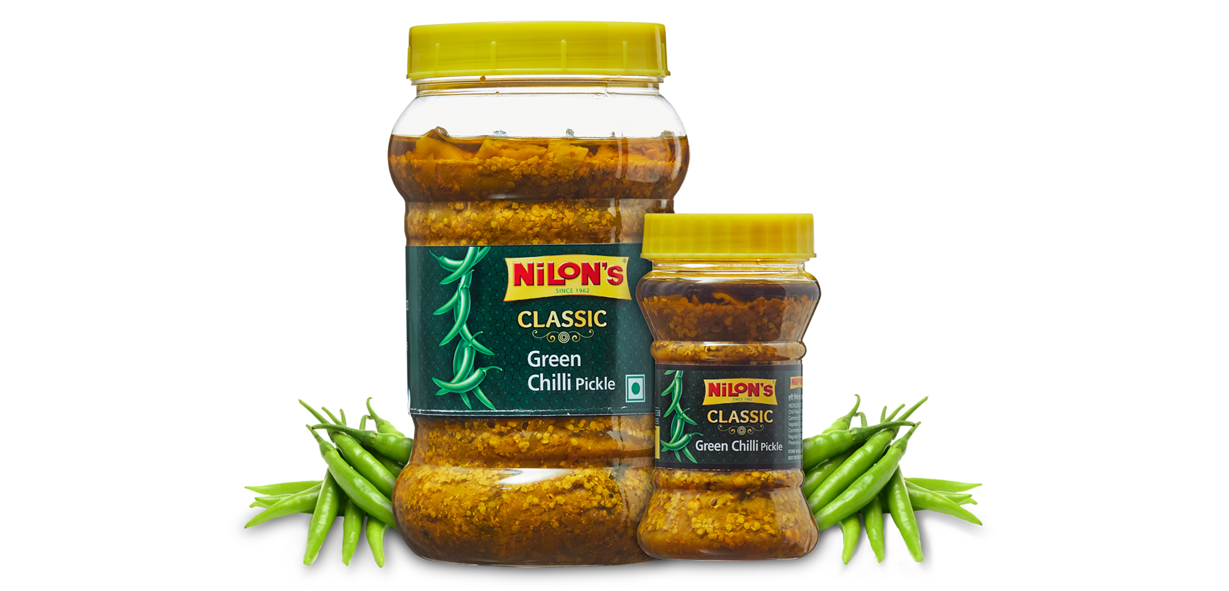 Green Chilli Pickle (Nilons) 200g.??