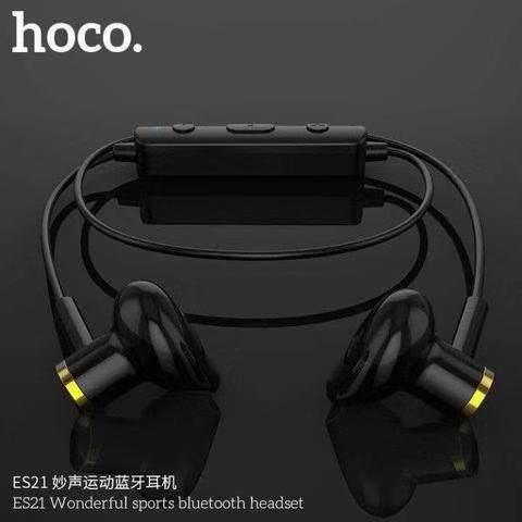 หูฟังบลูทูธแบบสปอร์ต Wireless earphones HOCO ES21 sound sport  micของแท้ 100%